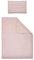 Ehrenkind® Bettwäsche-Set Feinbiber | 100% Bio-Baumwolle | Standard 100 by Oeko-TEX | 100x135cm + 40x60cm Rose | Bettwäsche 135x100