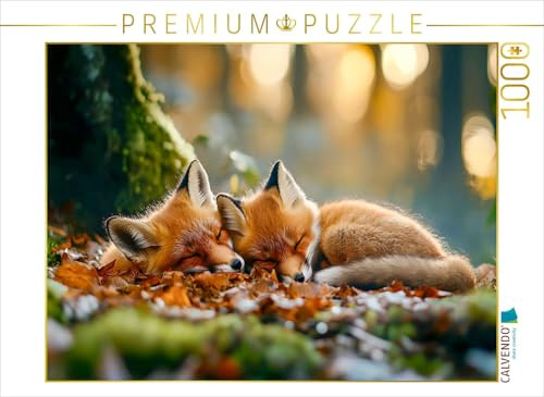 Puzzle · Füchse | 1000 Teile · Lege-Größe 64 × 48 cm · CALVENDO Puzzle