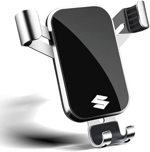 Support Téléphone Voiture pour Suzuki Vitara 2018-2023 2024, 360° Rotation Aimanté Bouche D'aération Socles Porte Smartphone Voiture