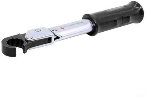 1PC Clé dynamométrique à cliquet 1/4 or 3/8 or 1/2 or 5/8 pour réparation automobile AC, clé à extrémité ouverte réglable de 17 à 29 mm avec portée de 18 à 75 N.m, (17 mm)