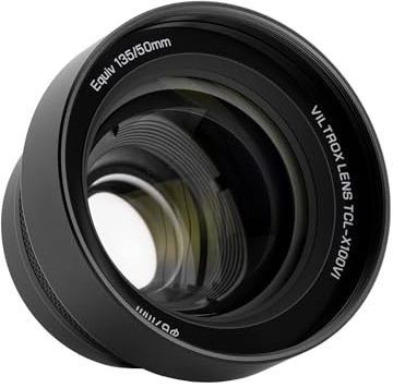 VILTROX TCL-X100VI Tele Conversion Lens Compatible with Fujifilm X100 Series, X100,X100V,X100VI,X100F,X100S Cameras (Black)
