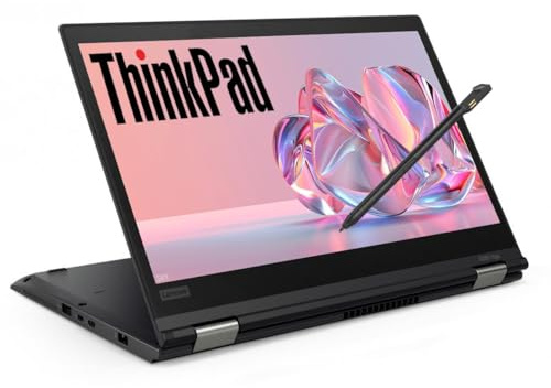 Lenovo Thinkpad X380 Yoga 2-in-1 Touchscreen Business Laptop, 13.3 FHD Notebook, Intel Core i5-8350U, 16GB RAM, 256GB SSD, US QWERTY Tastatur, Windows 11 Pro (Generalüberholt)