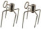 Onlyfire 6008 BBQ Roast Rotisserie Skewer Forks for 8x8 mm Square Spit Rods