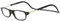 TBOC Lesebrille Lesehilfe für Herren und Damen – Dioptrien +4.00 Schwarz Fassung Brillen mit Stärke Faltbare Einstellbare Trend Frau Mann Senior Magnetverschluss Clip Alterssichtigkeit Presbyopie
