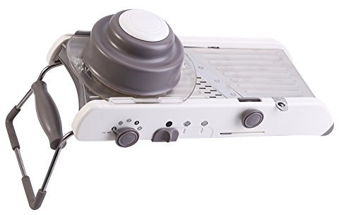 Mandoline de cuisine en acier inoxydable réglable Mandoline pour légumes Râpe pour émincer, Crusher, couper, broyer et éplucher la fruits trancheuse