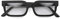 LONDON MOLE BRILLEN | Icy Lesebrille | Rechteckige Gläser | Coole Leser | Herren Damen Unisex | Stylische Lesebrille | Federscharniere | Mattschwarz | Vergrößerung +2,5