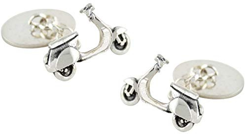 MasGemelos - Vespa Manschettenknöpfe Sterling Silber 925 Manschettenknöpfe