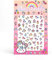 Unicorn Nails Stickers Rainbows Hearts Stars Cupcakes Cute Kids and Adults Fake Art Finger for Girls Decal kit Transfer Set Birthday Party Bags Children Stocking Filler Gift