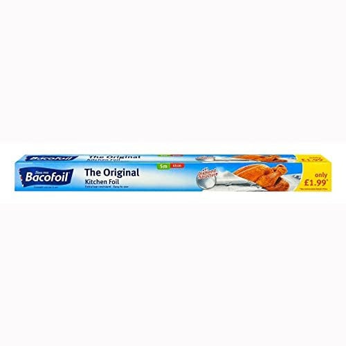 BacoFoil Original Classic Aluminium Foil 5 m Length x 450 mm Width