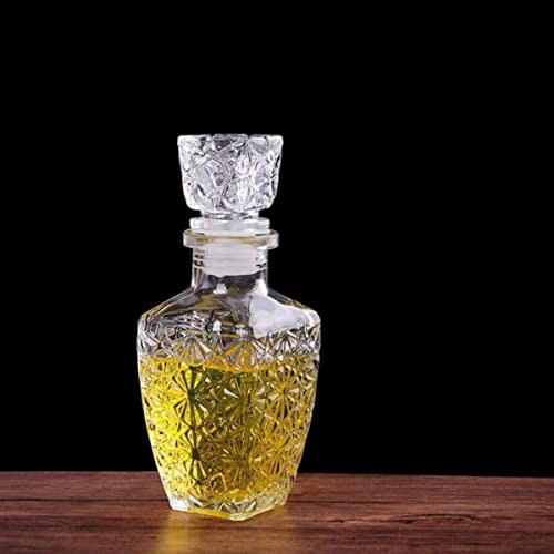 Creative Transparent Verre Whisky Liqueur Vin Boissons Décanteur Cristal Spiritueux Bouteille Vin Carafe Pour Bar Fête De Mariage Cadeaux