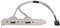chenyang 9Pin connettore scheda madre da 1 a 2 cavo moltiplicatore di porte USB 2.0 da 40cm con staffa PCI da 120mm