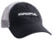 Magpul Uni-Erwachsene Trucker Hat Snap Back Baseball Cap, One Size Fits Most Baseballkappe, Wordmark Garment Washed Black/Charcoal, Einheitsgröße