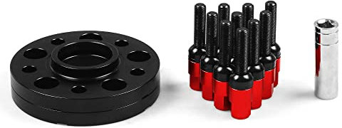Auto Spurverbreiterungen für BMW 3 Series F30 F31 F34 320i 328d 328i 335i 340i / 320i 328d 328i 335i 340i xDrive 2015-2018 Spurabstandshalter Modifizierte Radnabenmittelgelenke, Thickness-20mm-A