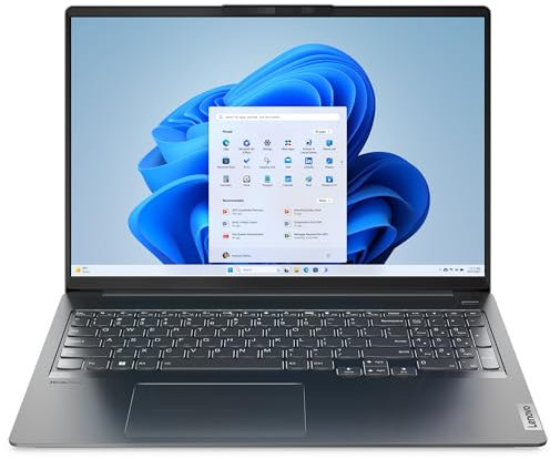 Lenovo IdeaPad 5 Pro | 16 inch 2.5K Laptop | AMD Ryzen 5 6600HS Creator Edition | 16GB RAM | 512GB SSD | NVIDIA GeForce RTX 3050 | Windows 11 Home | Storm Grey