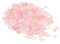 sourcing map 400g/0.88lb 7-9mm Getrommelte Späne Steine Natürlich Gebrochen Kristall Quartz Unregelmäßig Poliert Steine Kies Dekoration für Aquarium Pflanzen Vase Füller Rosa