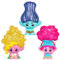 Trolls Les 3 DreamWorks Puppen mit Glitzerhaar, weich und elastisch – Stretchy Hair Zweig