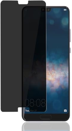 Jewloofa [1 Stück] Privacy Schutzfolie für Huawei P20 (5.8) Panzer Schutz Glas, Anti Spähen Privatsphäre Sichtschutzfolie, Anti- Kratzer/9H, Anti-Spy Panzerfolie für Huawei P20 (5.8)