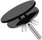 5cm de Diámetro Tapón de Fregadero, Tapón de Acero Inoxidable para Fregadero, Cubierta de Orificio para Fregadero de Cocina, Tapa Agujero Grifo Accesorios Fregadero para Baño y Cocina (Negro)