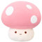 Yeqivo Stofftiere Pilze Plüsch Süße Plüschtier Hautfreundlich Pilze Kuscheltier Seitenschläferkissen Kawaii Plush Deko Wurfkissen Mushroom （30CM,Rosa）
