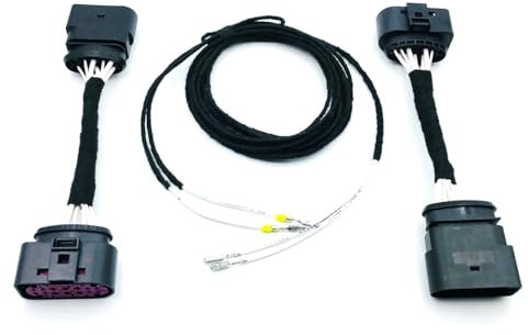 HZ-DESIGN Adapter Xenon Scheinwerfer Umrüstung kompatibel mit Tiguan 2012-2015 Jetta 5C Sharan 7N