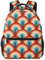 ATOurDealss Retro 70er 80er Jahre Regenbogen Streifen abstrakte geometrische Rucksack Casual Laptop Tagesrucksack Computertasche für Männer Frauen Reisen, siehe abbildung, One size