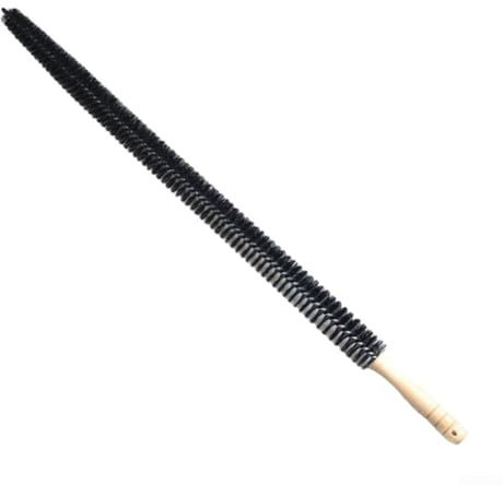 Cepillo limpiador de radiador, multiuso, flexible, largo, fino, limpiador de plumero de microfibra de nailon para limpiar pelusa de electrodomésticos, rejillas de ventilación, unidades de aire