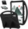 Eabhulie Niños Funda para Lenovo Tab P12 12,7 2023, EVA Resistente Ligera Portátil Soporte de Mango Carcasa Infantil Antigolpes Negro