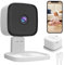 7links WLAN Kamera: Mini-2K-IP-Überwachungskamera, 4 MP, Nachtsicht, 360°-Halter (WiFi Kamera, Webcam, Indoor)