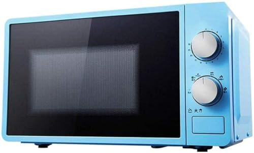 LABLADUO Air Fry Toaster Oven, Microwave Oven Timer One-Touch Express Cook Easy to Clean Stylish Design 20L Mini Ovens(Blue)