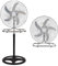 Generico Ventilatore a Piantana 3in1 65W – Altezza Regolabile 125 cm, Diametro 50 cm, 3 Velocità, Silenzioso e Potente per Casa e Ufficio