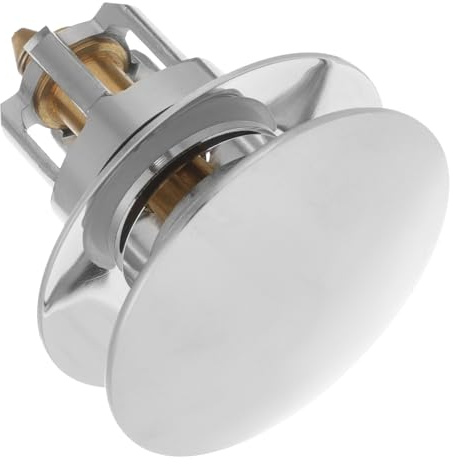 Toddmomy Bathroom Sink Drain Strainer with Bounce Core Anti-clog Pop-up Bathtub Stopper for Kitchen Laundry and Bath Basins Easy Installation Drain Plug Preventing Blockages