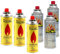 RSonic Campingas Gaskartuschen 8 Stück Gasherdflaschen Outdoor Kartuschen Butangas Gaskartuschen