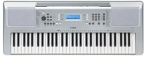 Yamaha YPT-370 - Tastiera portatile, colore: argento
