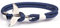 EXINOX Armband Seefahrt Wal | Herren Damen | Marines Leben | Farbe Silber Blau / Weiß