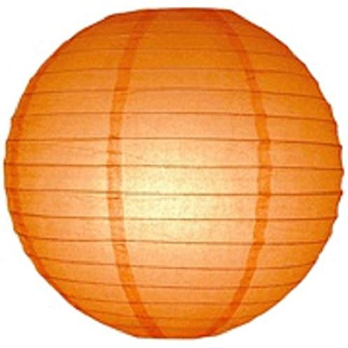 Lampion schwer entflammbar orange 75 cm