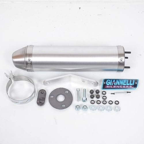 auspuff giannelli für motorrad derbi 50 senda sm drd edition 2004 bis 2005 neu