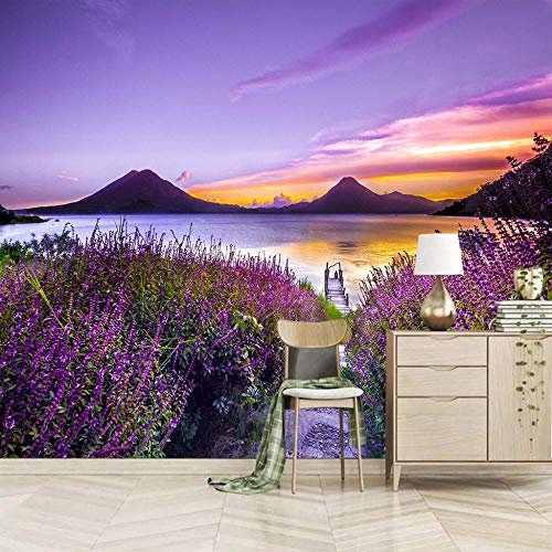 Fototapete Lila Lavendel 350x256cm Vlies Tapeten Wandtapete Fototapeten Moderne Wanddeko Design Wand Dekoration Wohnzimmer Schlafzimmer Büro