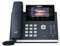 Yealink SIP-T46U IP-Telefon, kabelgebunden, Wandmontage, klassisches Grau