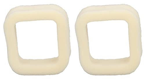Elemento de Filtro de Aire para Cortacésped Lavable, Repuesto de Filtro de Aire de Fibra de Poliéster para Desbrozadora Husqvarna 443 436, 2 Uds.