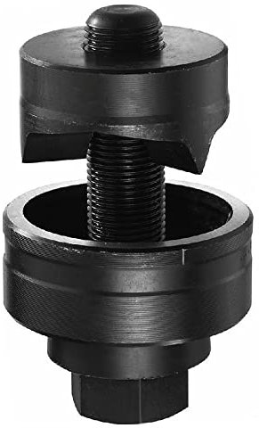 45 mm Blechlocher Lochschneider Lochstanzer für Spültischarmaturen, Blech, Metall, Stahlplatte, Edelstahl, Außensechskant