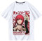 Chainsaw Man T Shirt Anime Chainsaw Man Character Print Short Sleeve T Shirt Makima T Shirt for Unisex Adult White