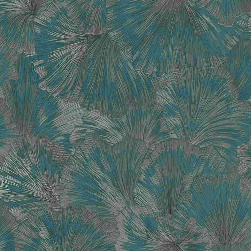 Erismann Tapete | Kollektion Fashion for Walls 4 | 10373-19 | Vliestapete | Muster/Motive | 0.53 x 10.05 m | Grün | Wohnzimmer | Flur | Büro | Küche | Wohnräume