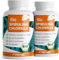 Bio Spirulina & Chlorella Presslinge 1200x - optimal hochdosiert - 3000 mg Spirulina & 3000 mg Chlorella aus kontrolliertem Bio-Anbau - ohne Zusatzstoffe - laborgeprüft mit Zertifikat - 100% vegan
