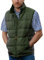 Xpert - Padded Body Warmer Gilet For Men And Women. 300D Polyester Lightweight Sleeveless Water Repellent & Wind Resistant Outerwear Jacket, Unisex Fit With Fleece Collar And Pockets (Green, XL)