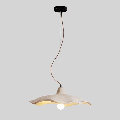 YFMYY Moderne Zement-Pendelleuchte, Schlafzimmer, Wohnzimmer, Esszimmer, Flur, japanischer Wabi-Sabi-Stil, Kronleuchter, kreativer Betonschirm, Kücheninsel, Bar, Decken-Hängelampe