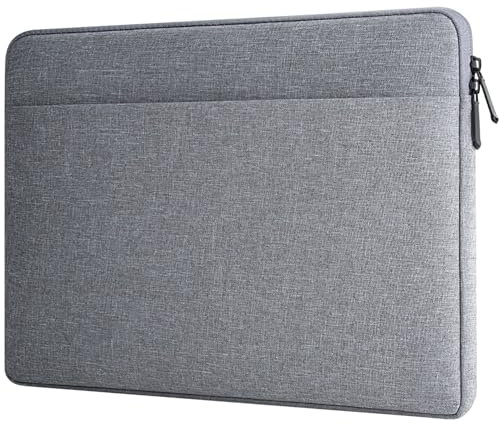 HEDUGO Funda para Portátil con Bolsillo para Accesorios Funda Acolchada para Ordenador de 13 a 14 Pulgadas Compatible con MacBook Air/Pro Funda Protectora de 13” a 14” Chromebook/Ordenador Portatil