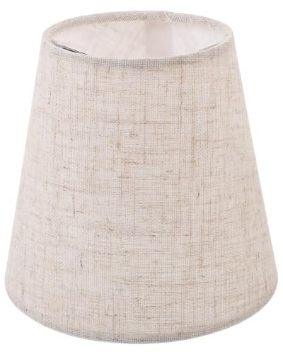 WOONEKY Dekorativer Lampenschirm Aus Stoff Langlebig Und Stilvoll Für Tischlampen Stehlampen Und Wandleuchten Schafft Eine Warme Atmosphäre Für Ihr Zuhause