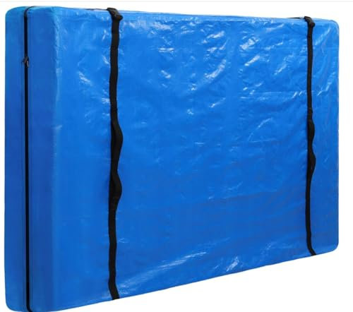KYEVIS Matratzenhülle für Umzug und Lagerung, Matratzenhülle Aufbewahrung mit Reißverschluss und 8 Griffen, Wasserdichter Schutzhülle für Matratze(90X 200CM)