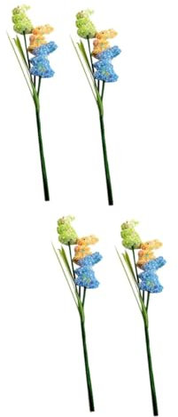 MAGICLULU 2 Sätze Kaninchen Basteln Zwerge Makramee Kuchendekorationen Kaninchenfutter Für Kinderspielzeug Glitzer Basteln Osterhasen Basteln Häschen-Ornamente 2 Stück * 2