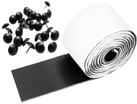 Holzbalken-Streifen PU-Leder-Metalloptik Selbstklebendes Flexibles